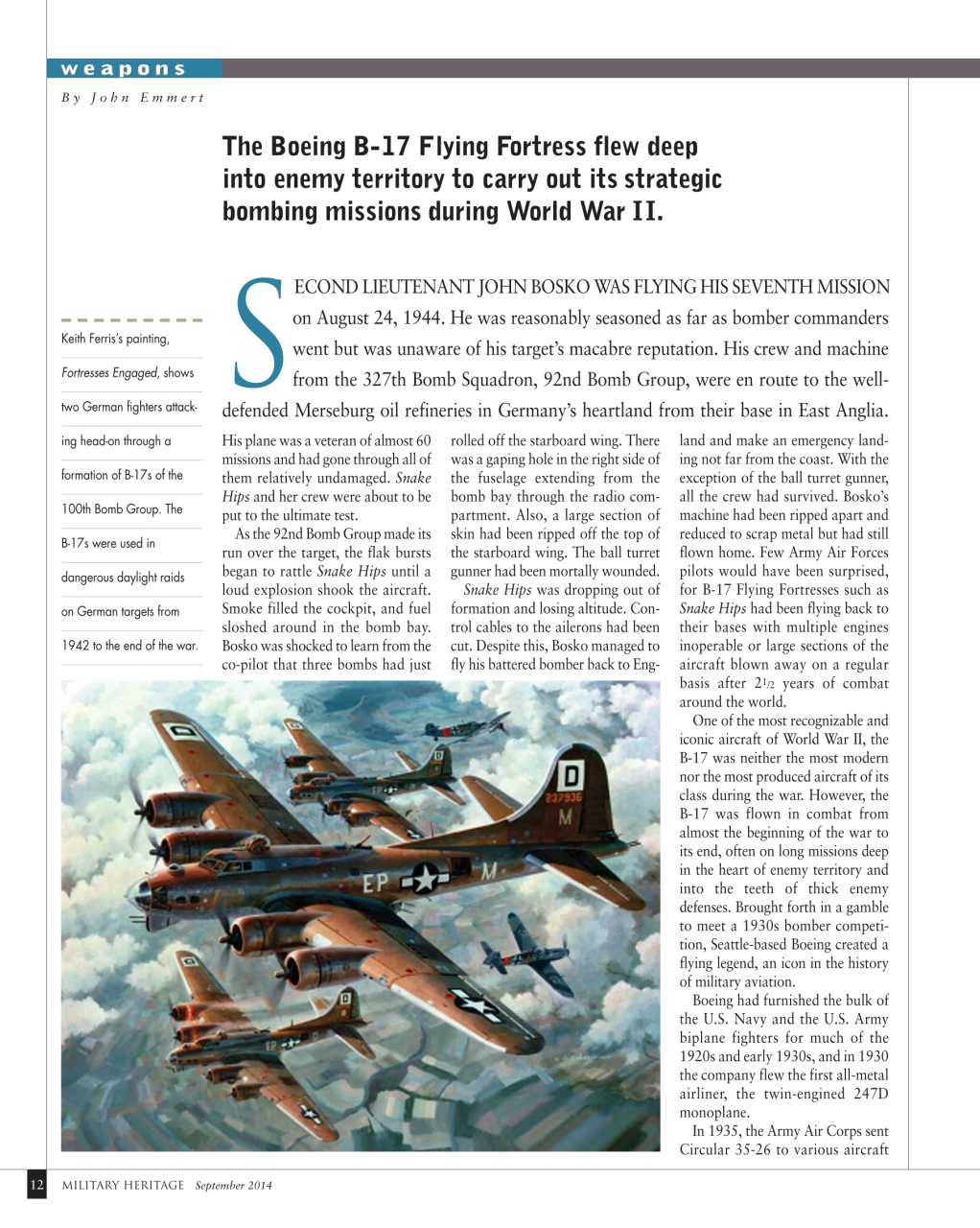 Military Heritage Preview Pages