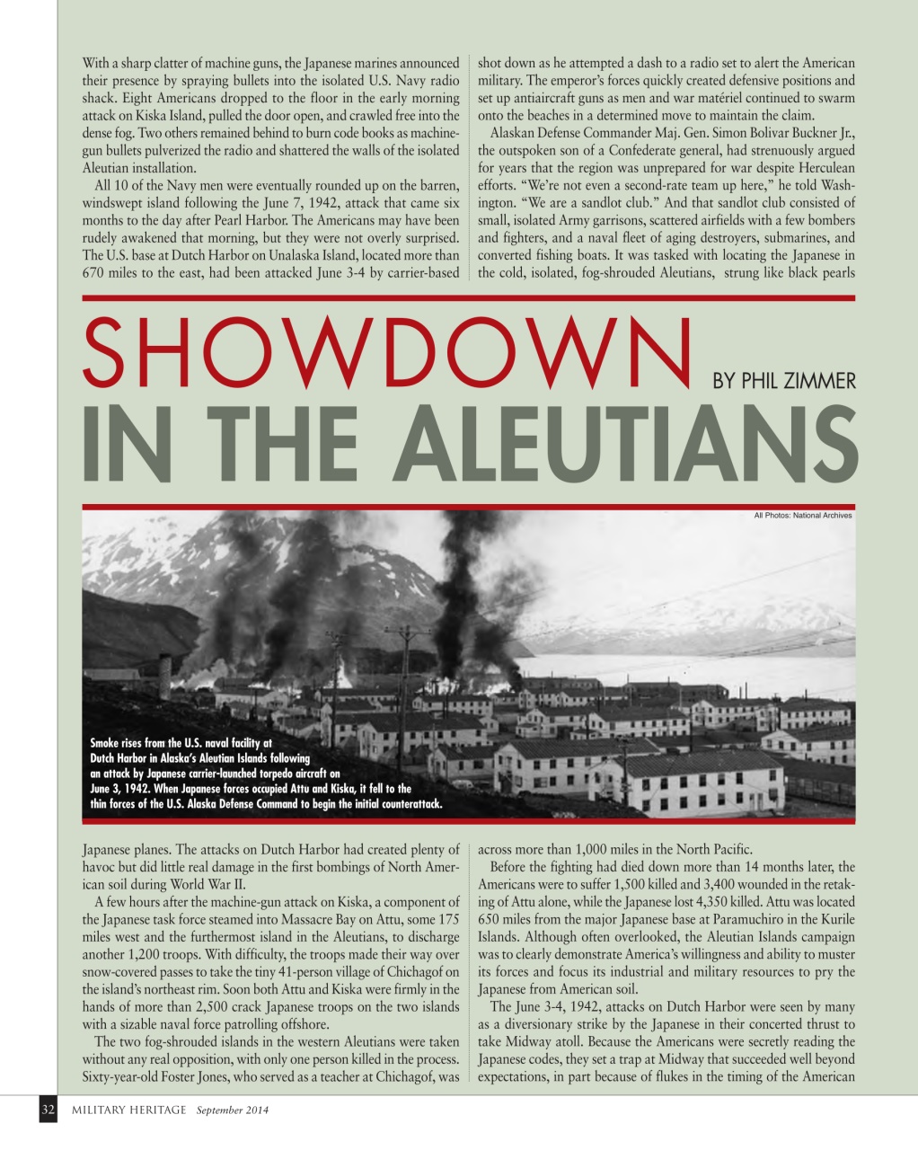 Military Heritage Preview Pages