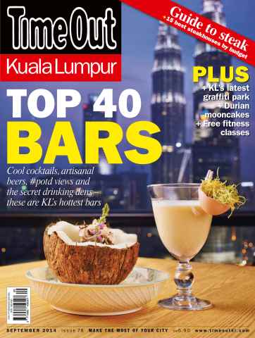 Time Out Kuala Lumpur issue September 2014