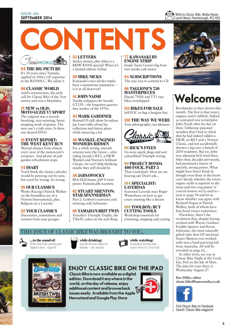 Classic Bike Preview Pages