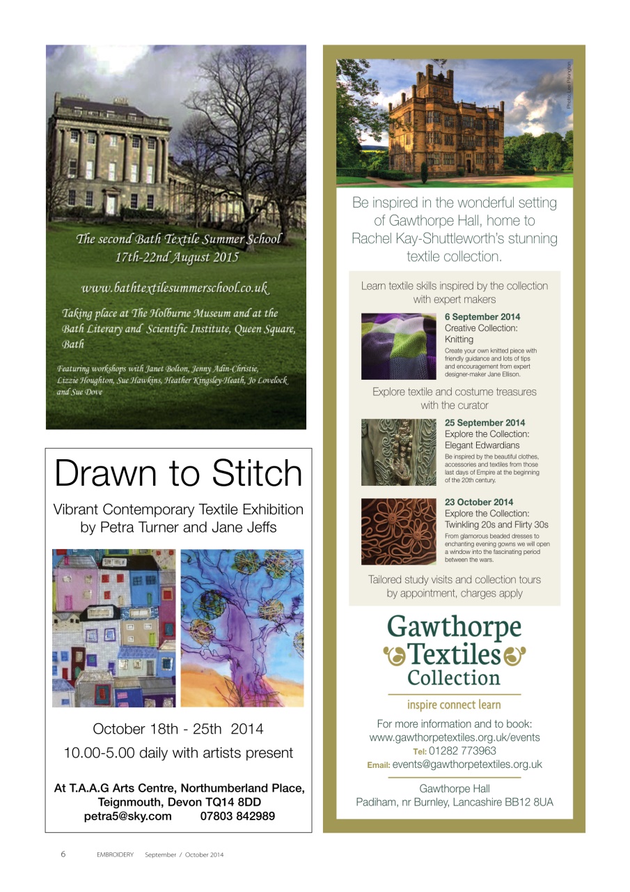 Embroidery Magazine Preview Pages