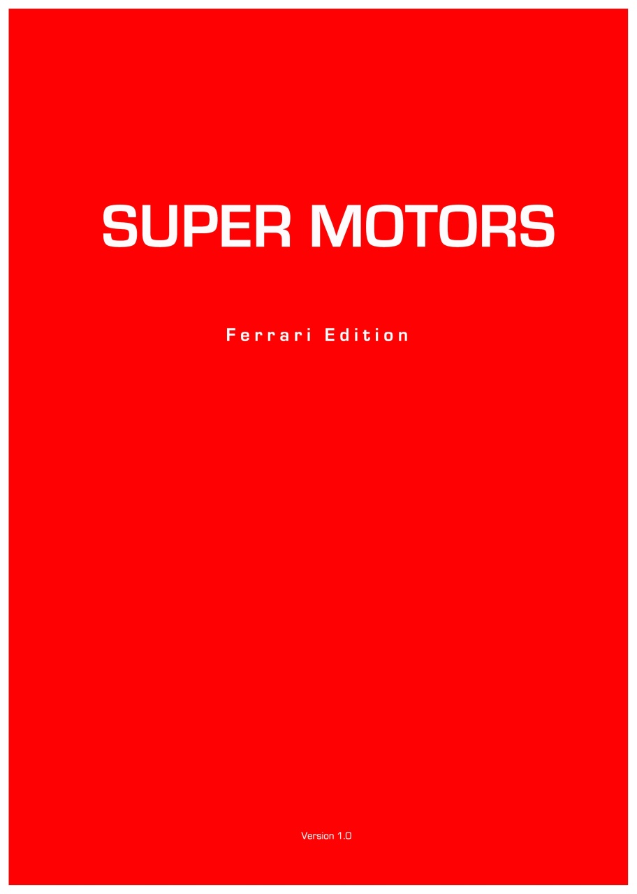 SUPER MOTORS Preview Pages