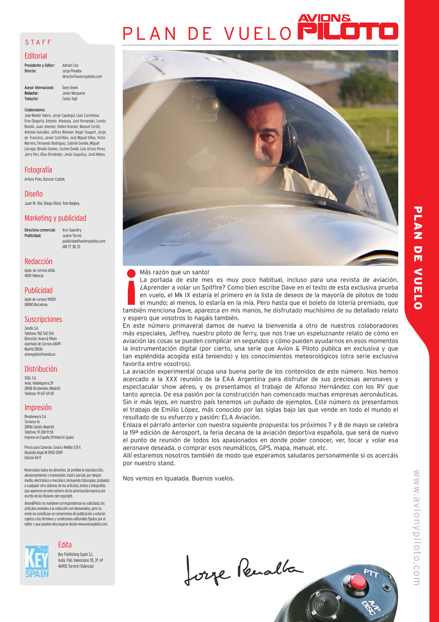 Revista Avion & Piloto Preview Pages