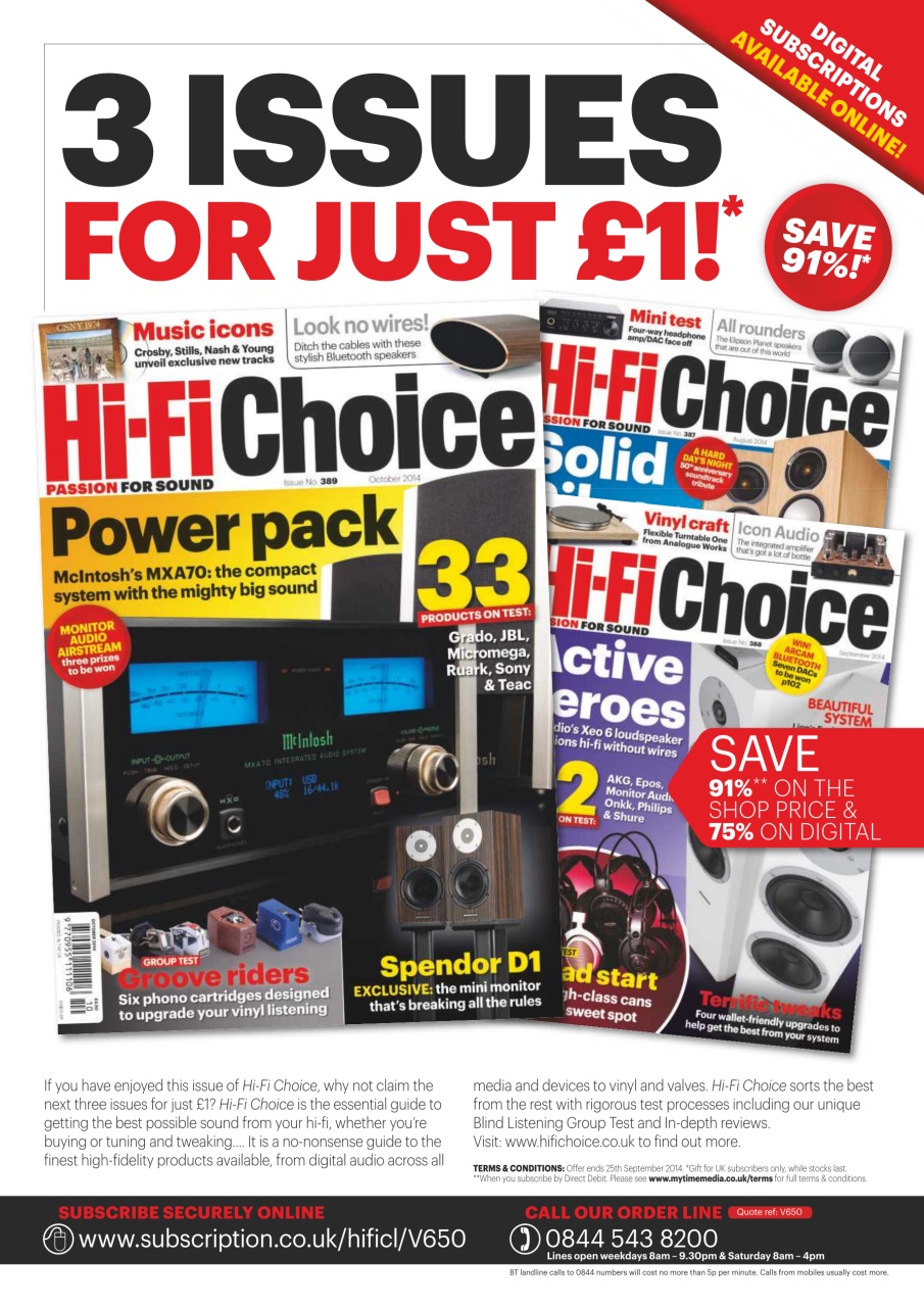 Hi-Fi Choice Preview Pages