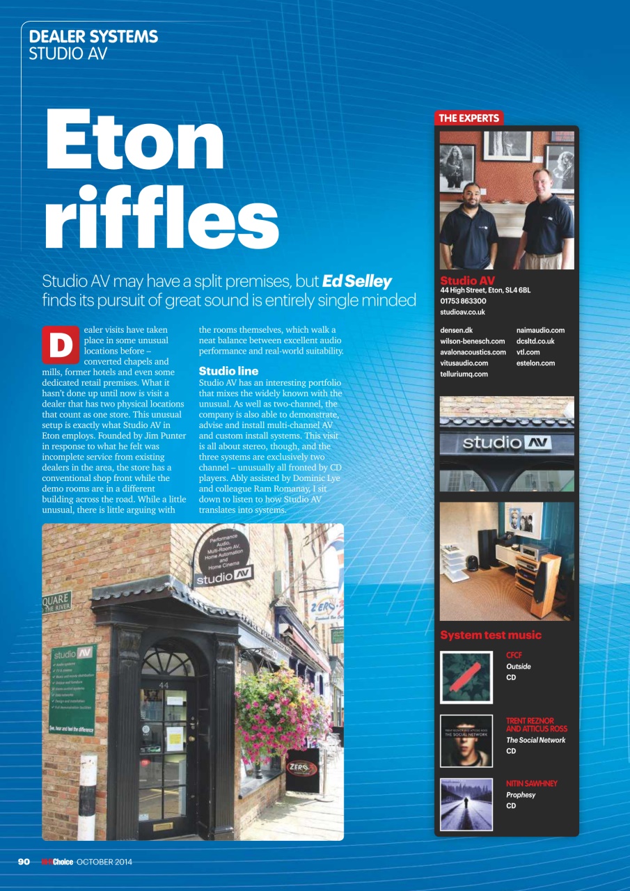 Hi-Fi Choice Preview Pages