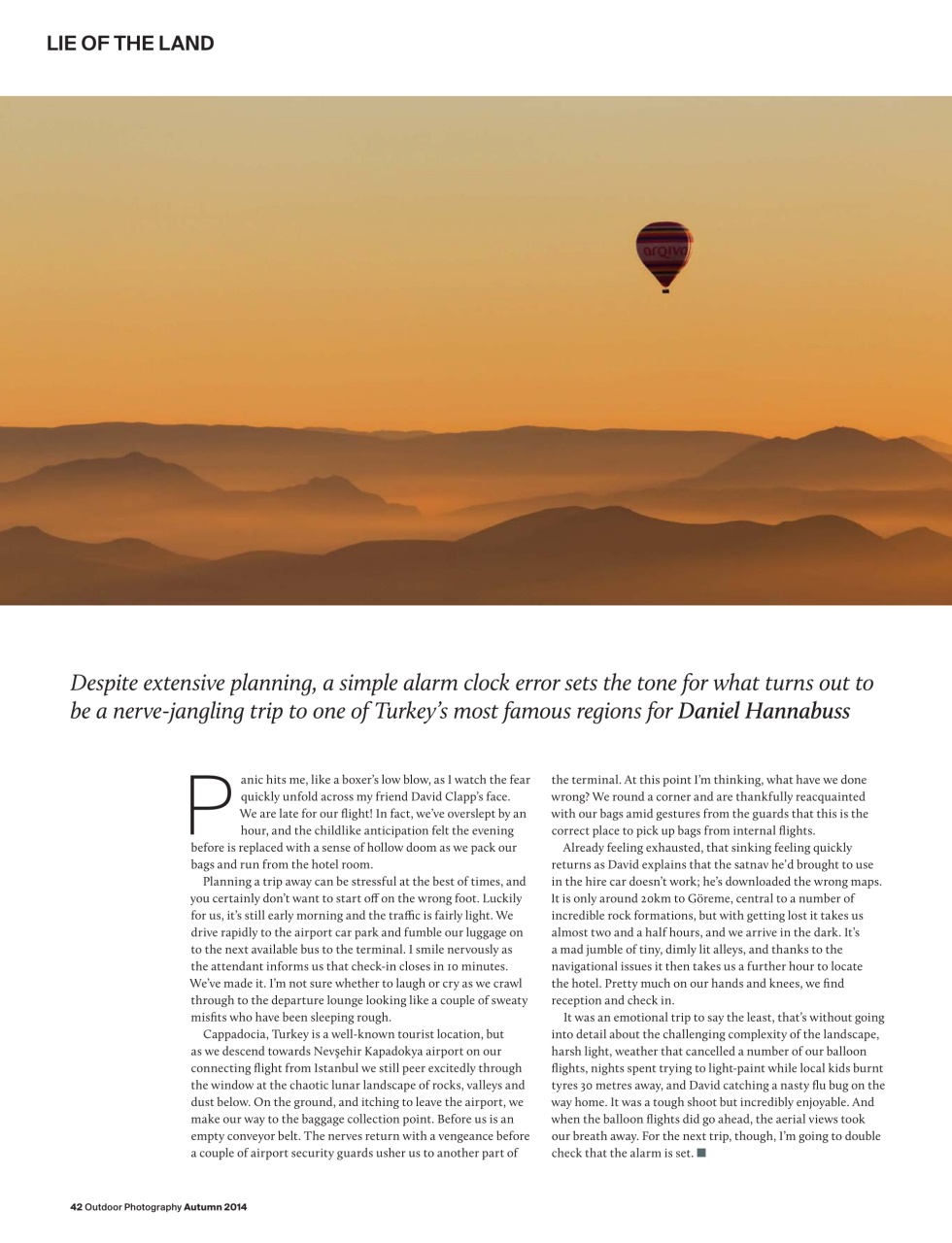 Outdoor Photography Preview Pages