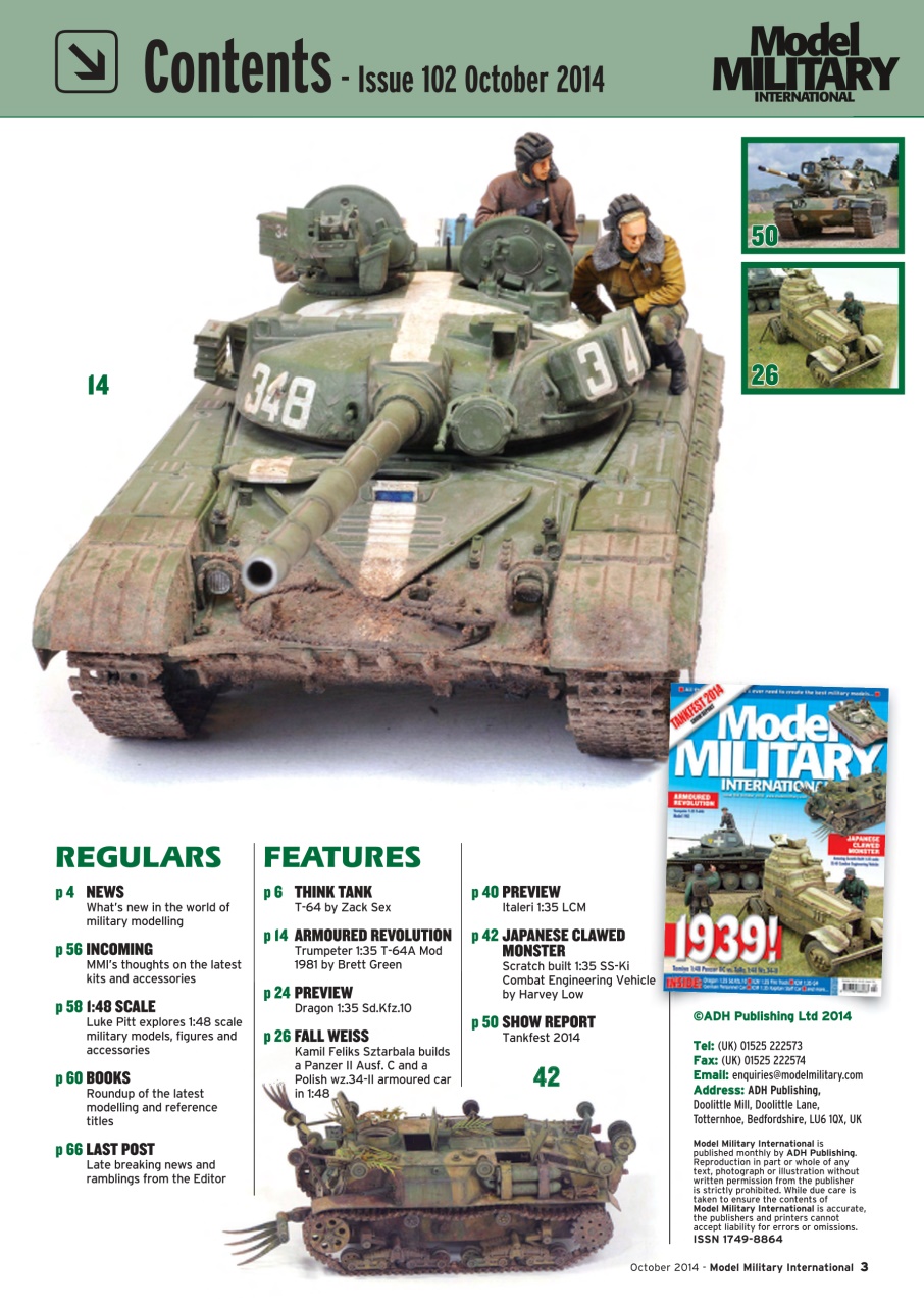 Model Military International Preview Pages