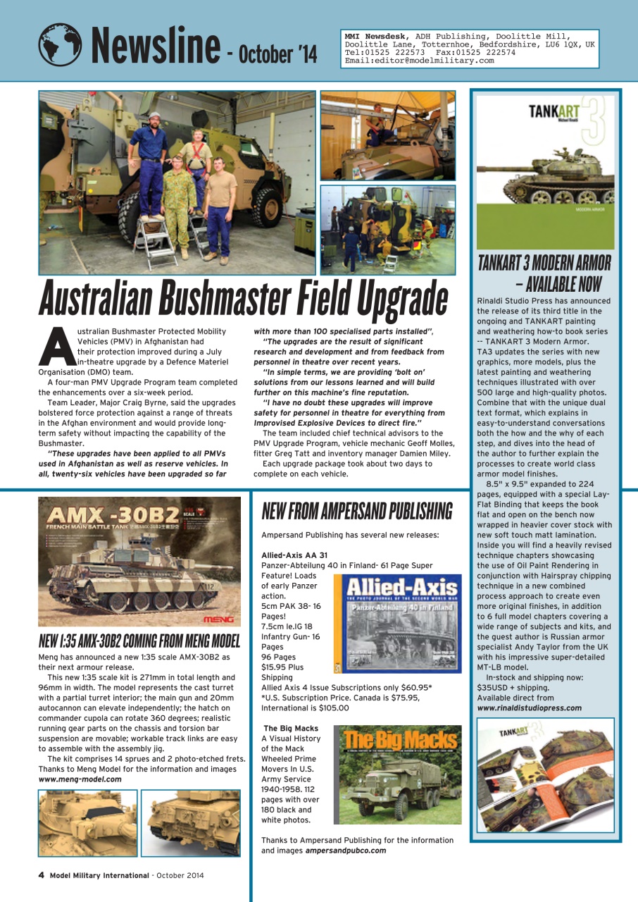 Model Military International Preview Pages