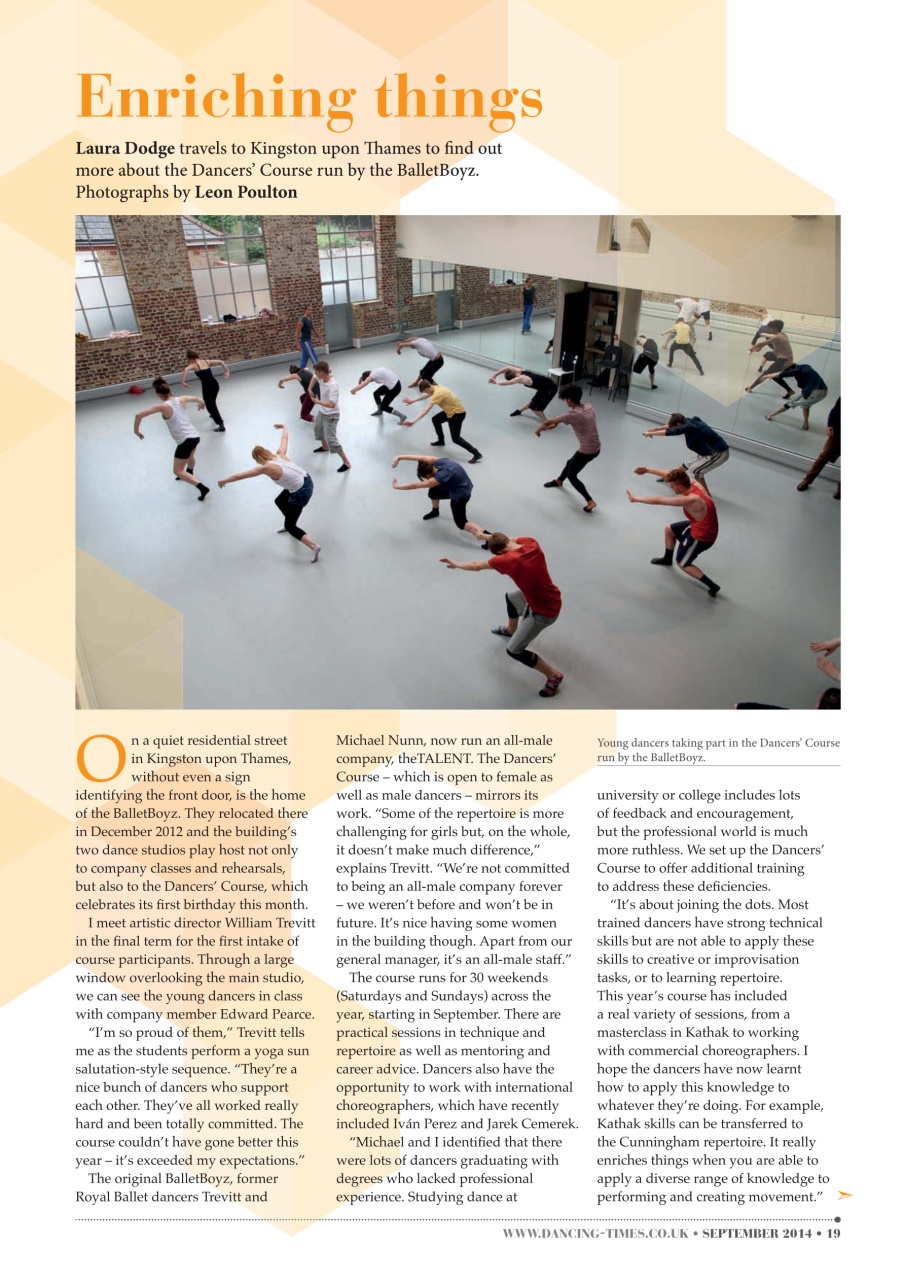 Dancing Times Preview Pages