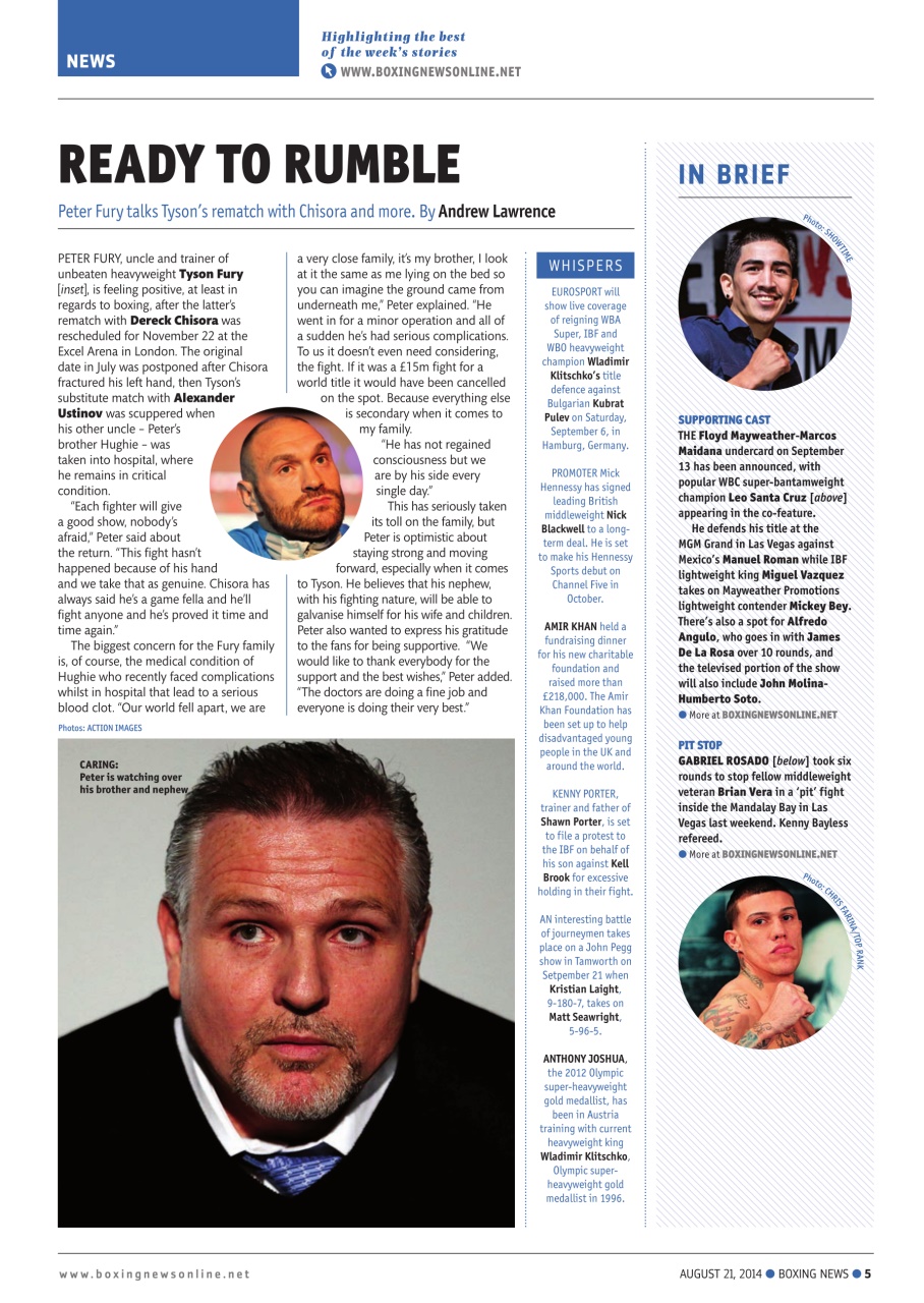 Boxing News Preview Pages