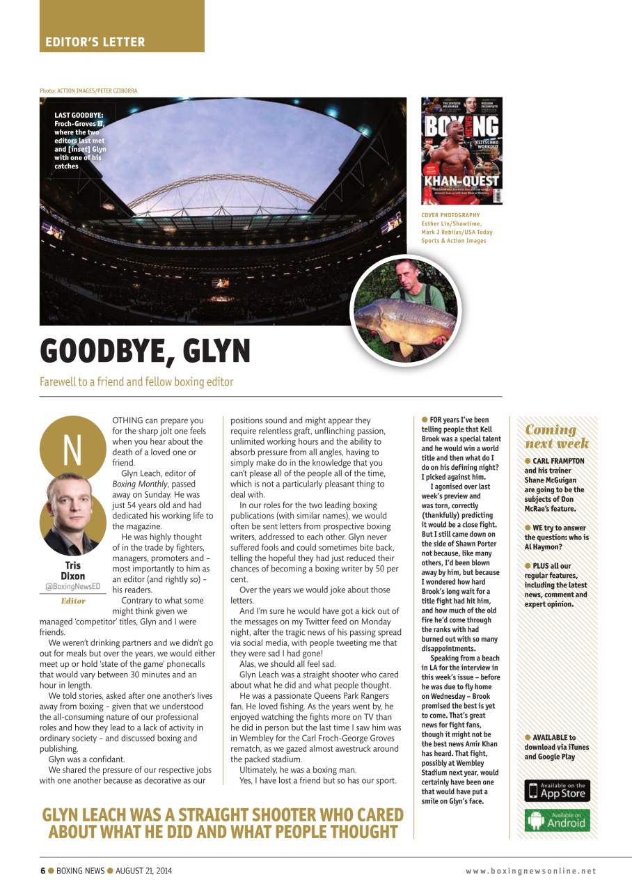 Boxing News Preview Pages