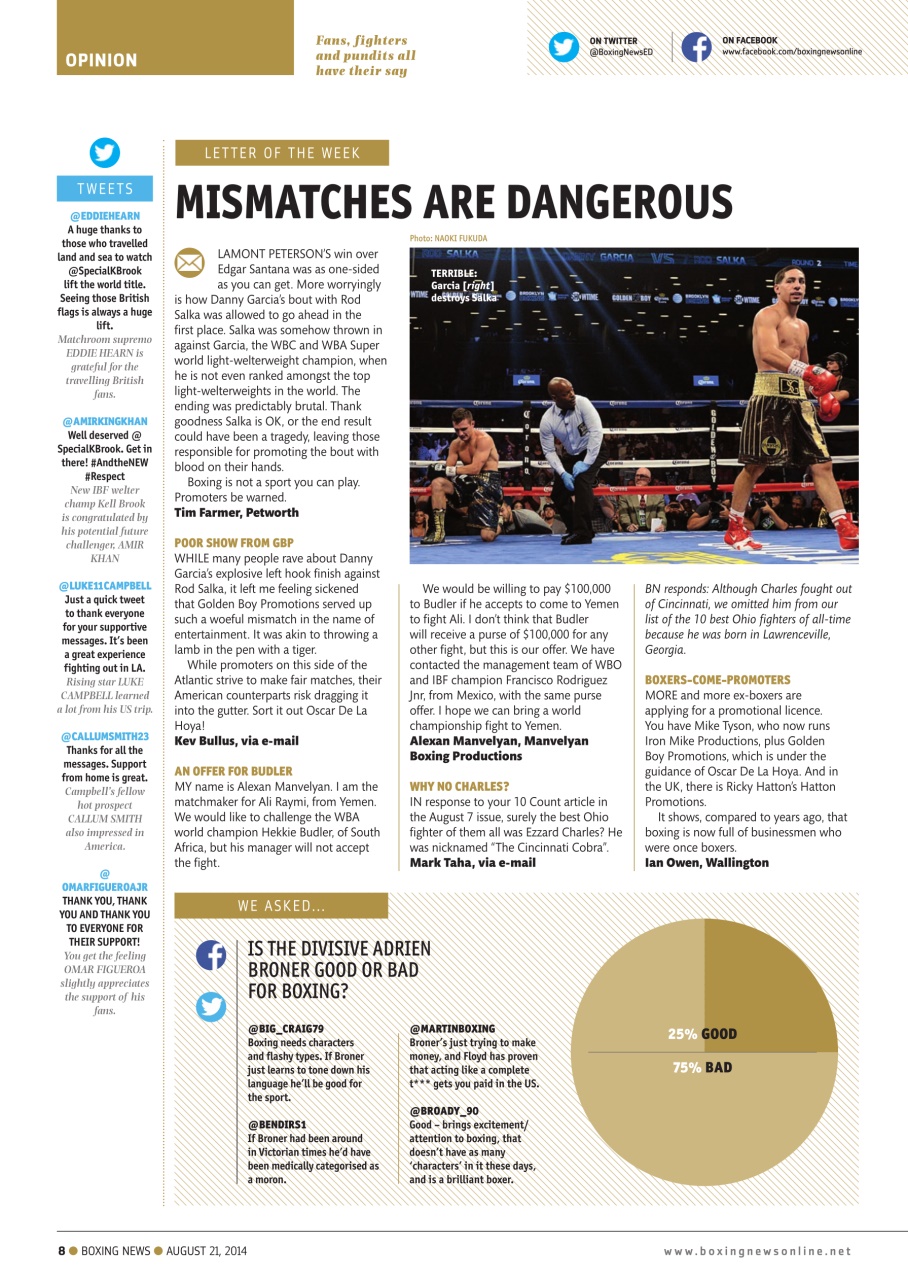 Boxing News Preview Pages