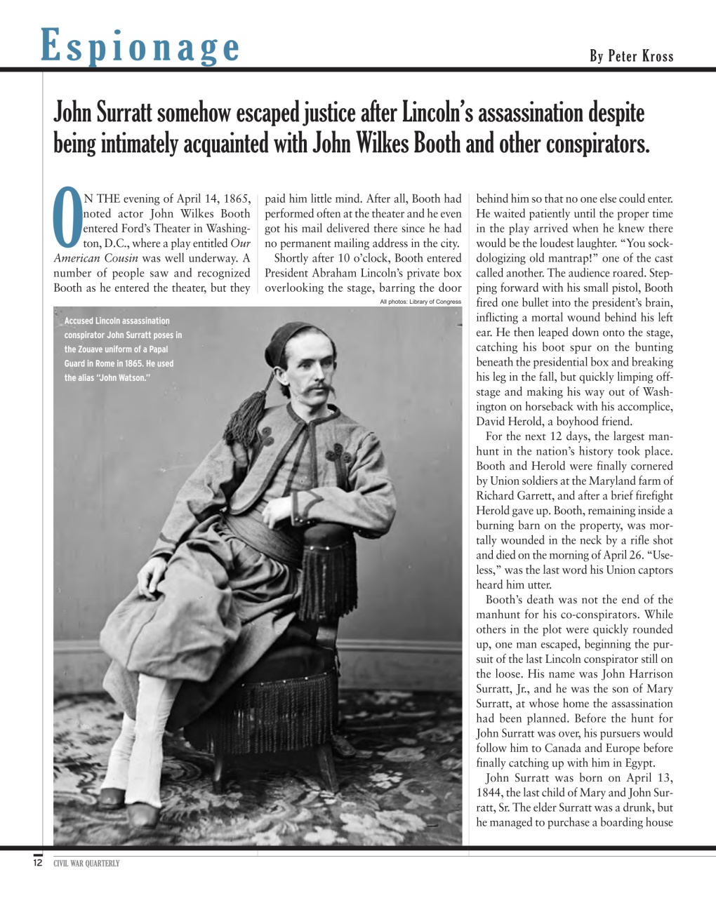 Civil War Quarterly Preview Pages