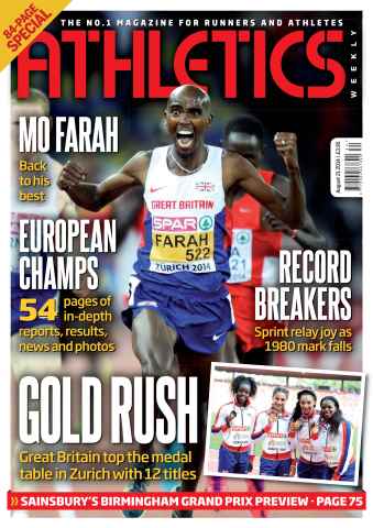 AW – Athletics Weekly Magazine issue 21/08/2014