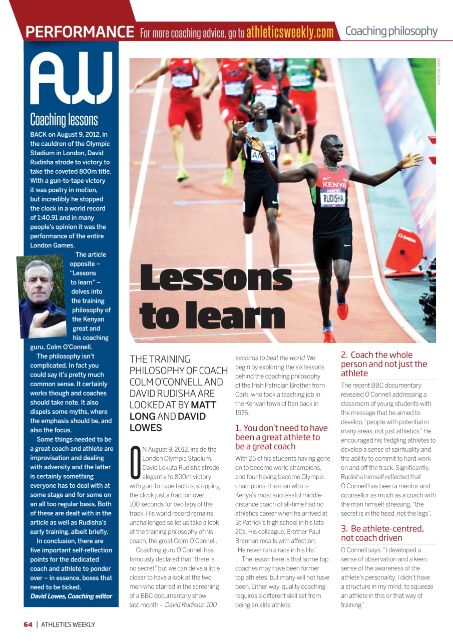 AW – Athletics Weekly Magazine Preview Pages