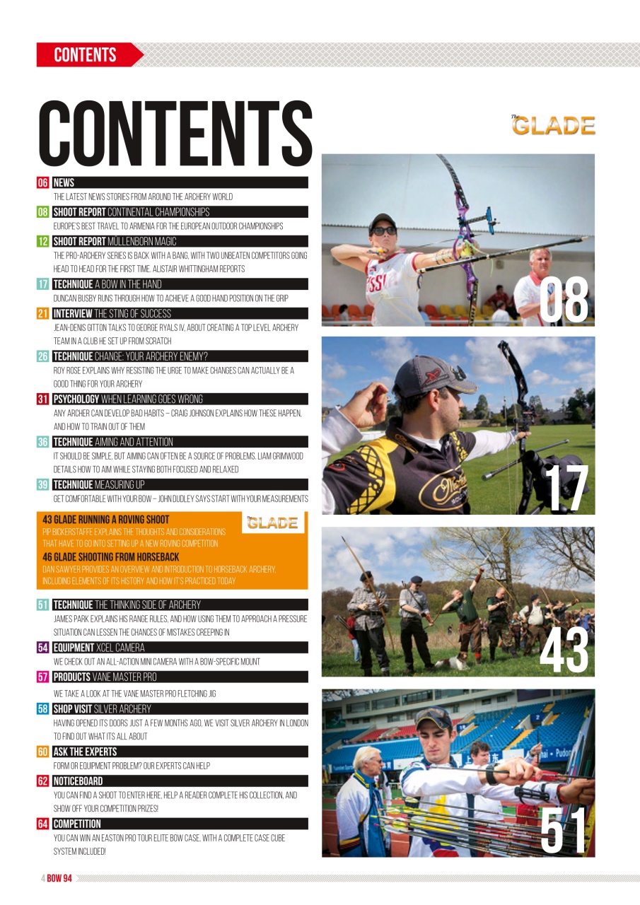 Bow International Preview Pages