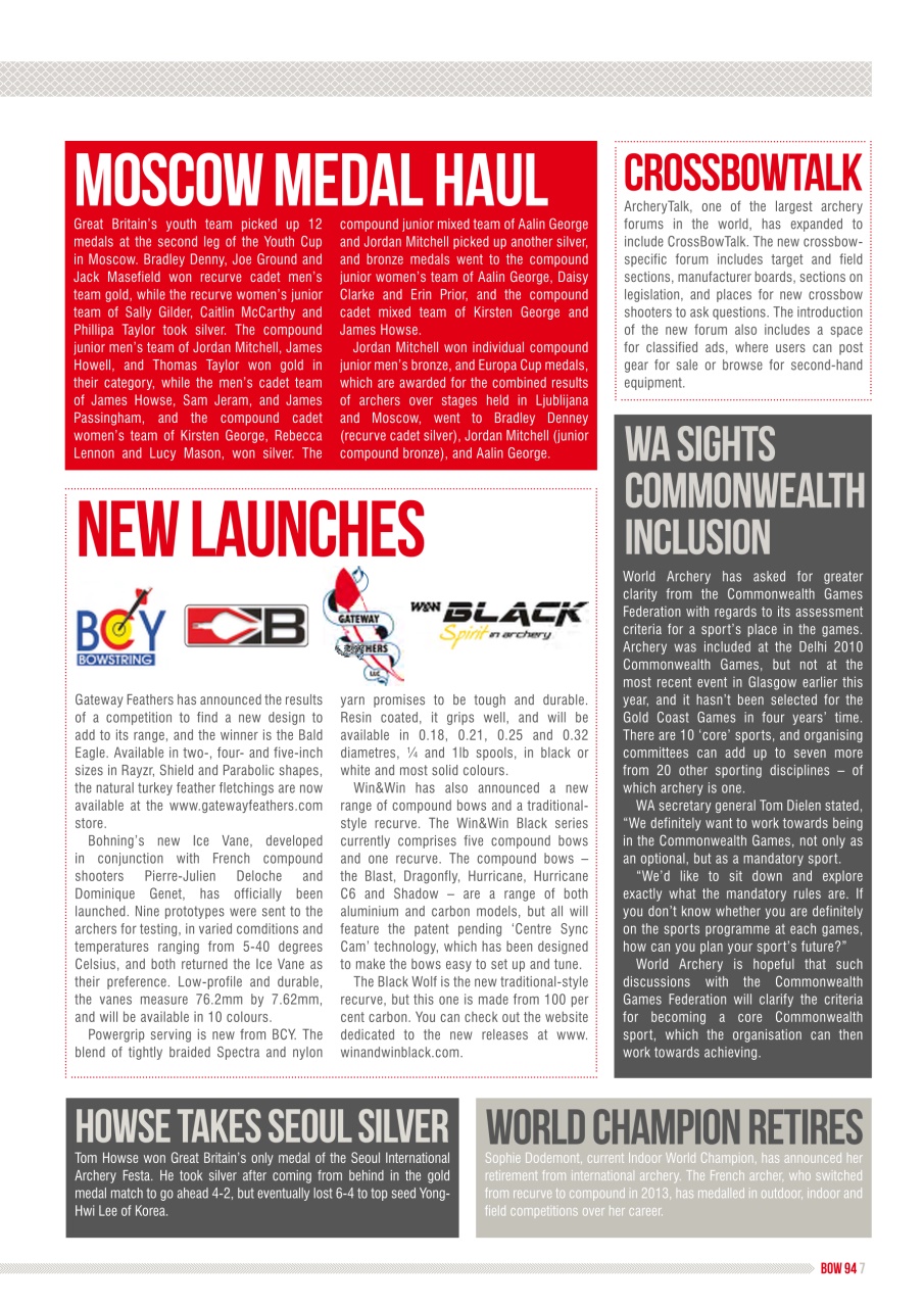 Bow International Preview Pages