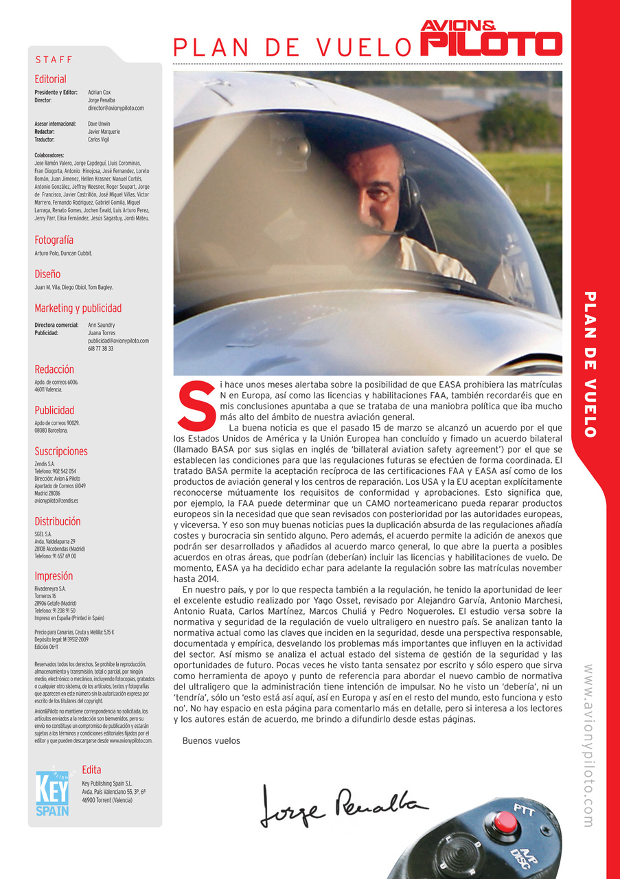 Revista Avion & Piloto Preview Pages