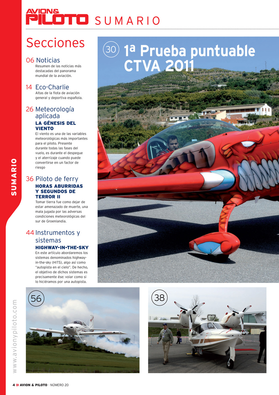 Revista Avion & Piloto Preview Pages