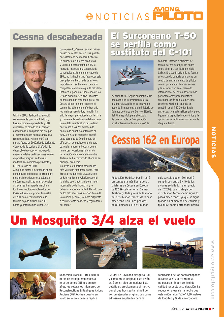 Revista Avion & Piloto Preview Pages