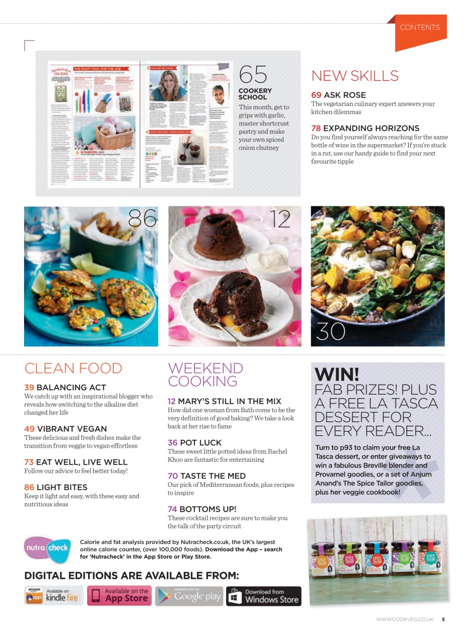 Veggie Magazine Preview Pages