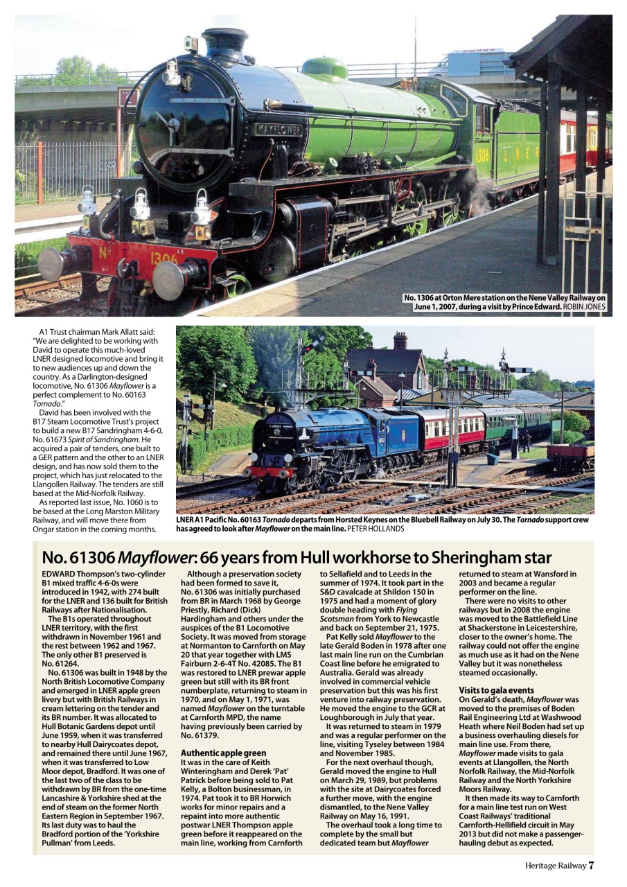 Heritage Railway Preview Pages