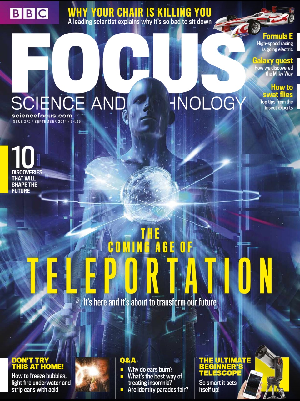 BBC Science Focus Magazine Preview Pages