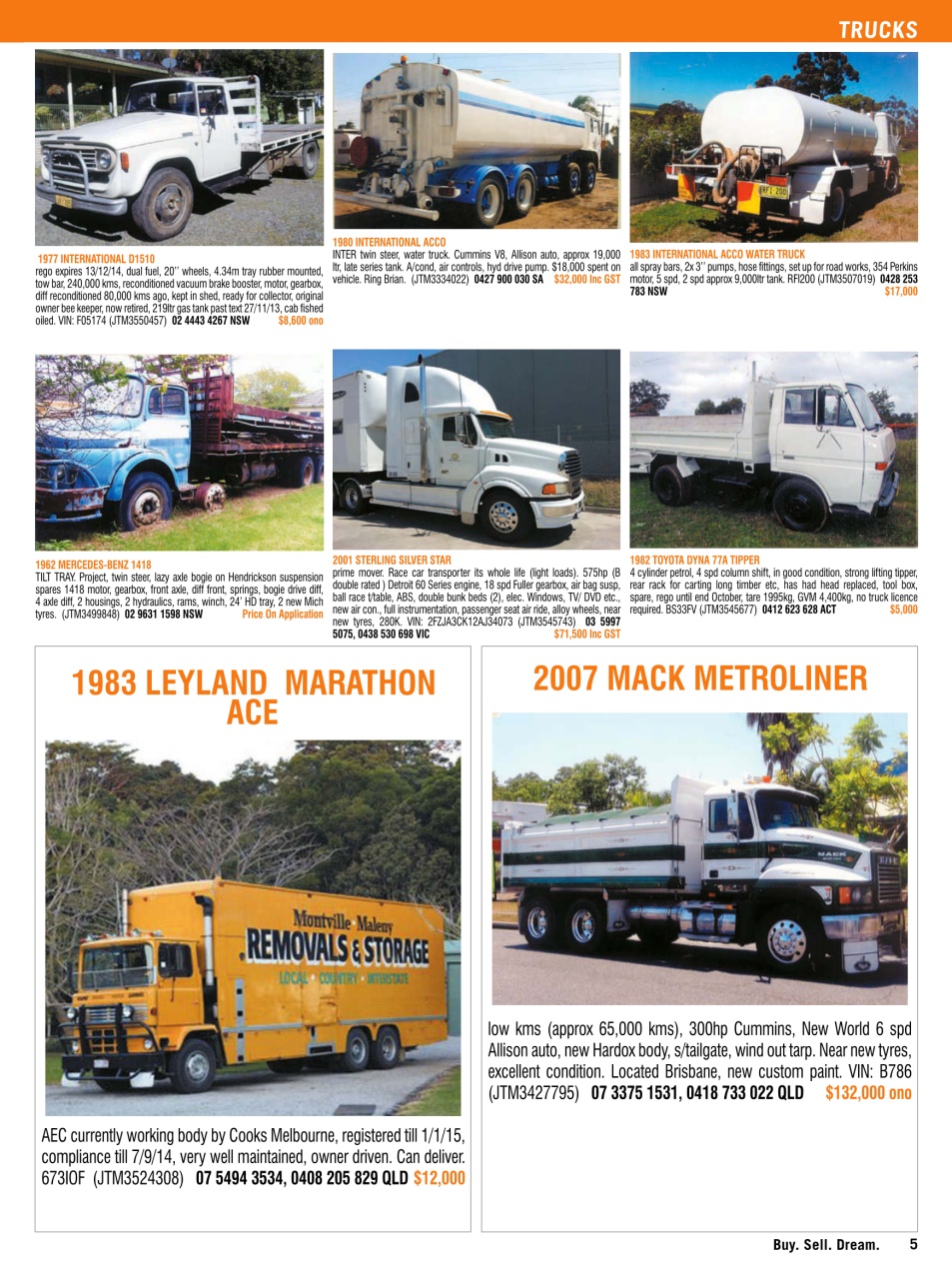 JUST TRUCKS Preview Pages