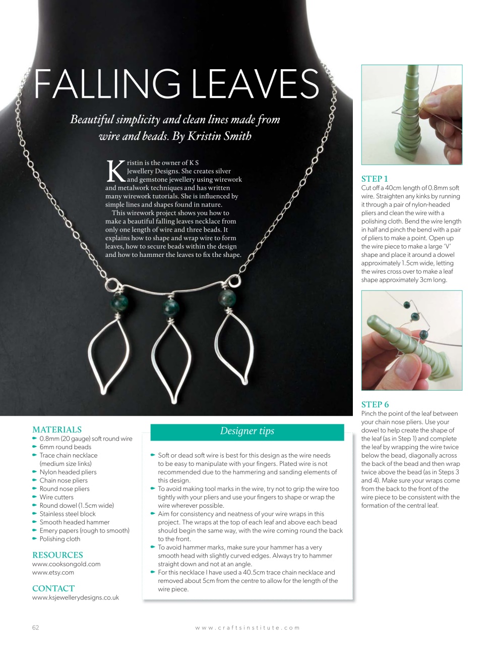 Making Jewellery Preview Pages