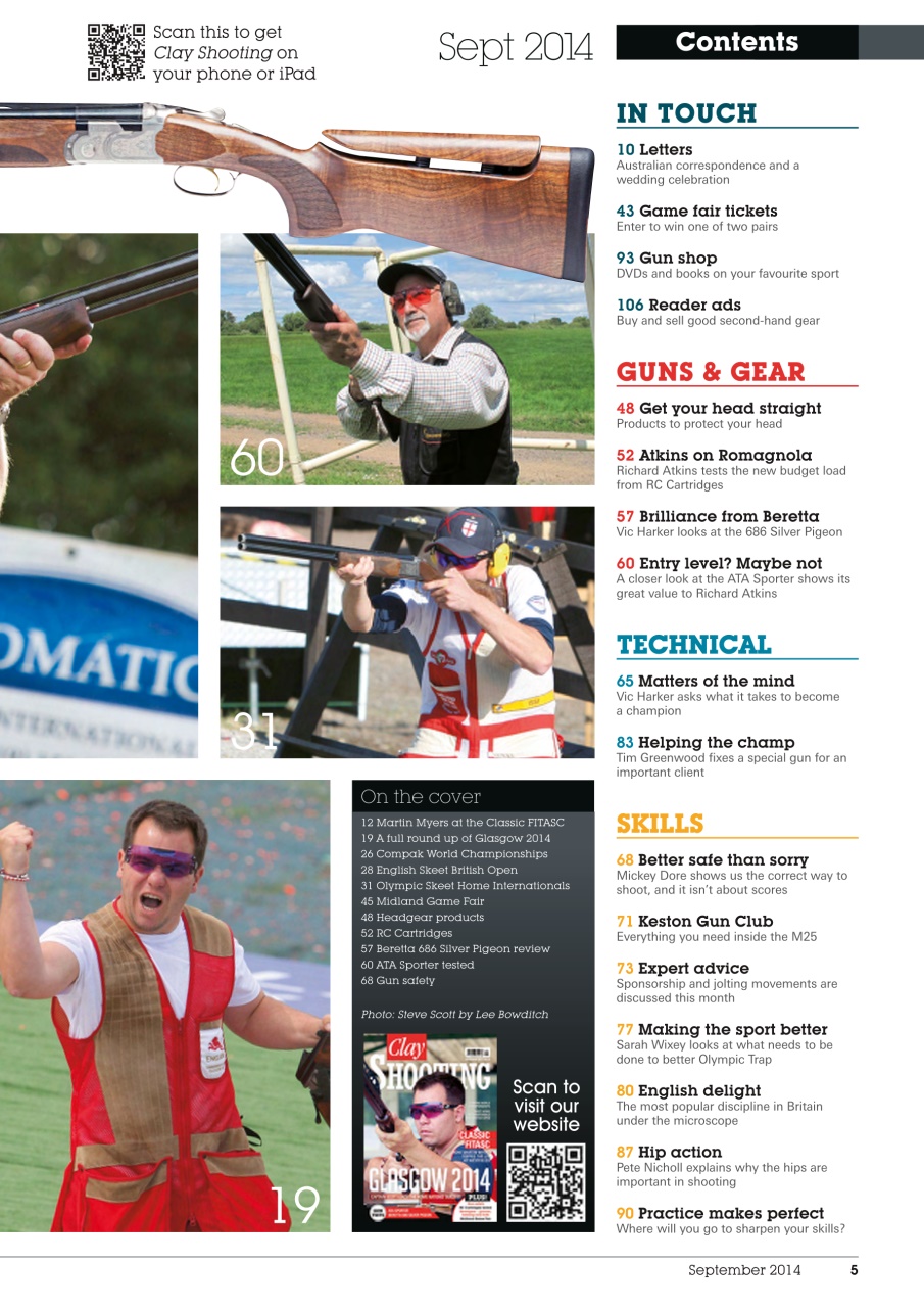 Clay Shooting Preview Pages