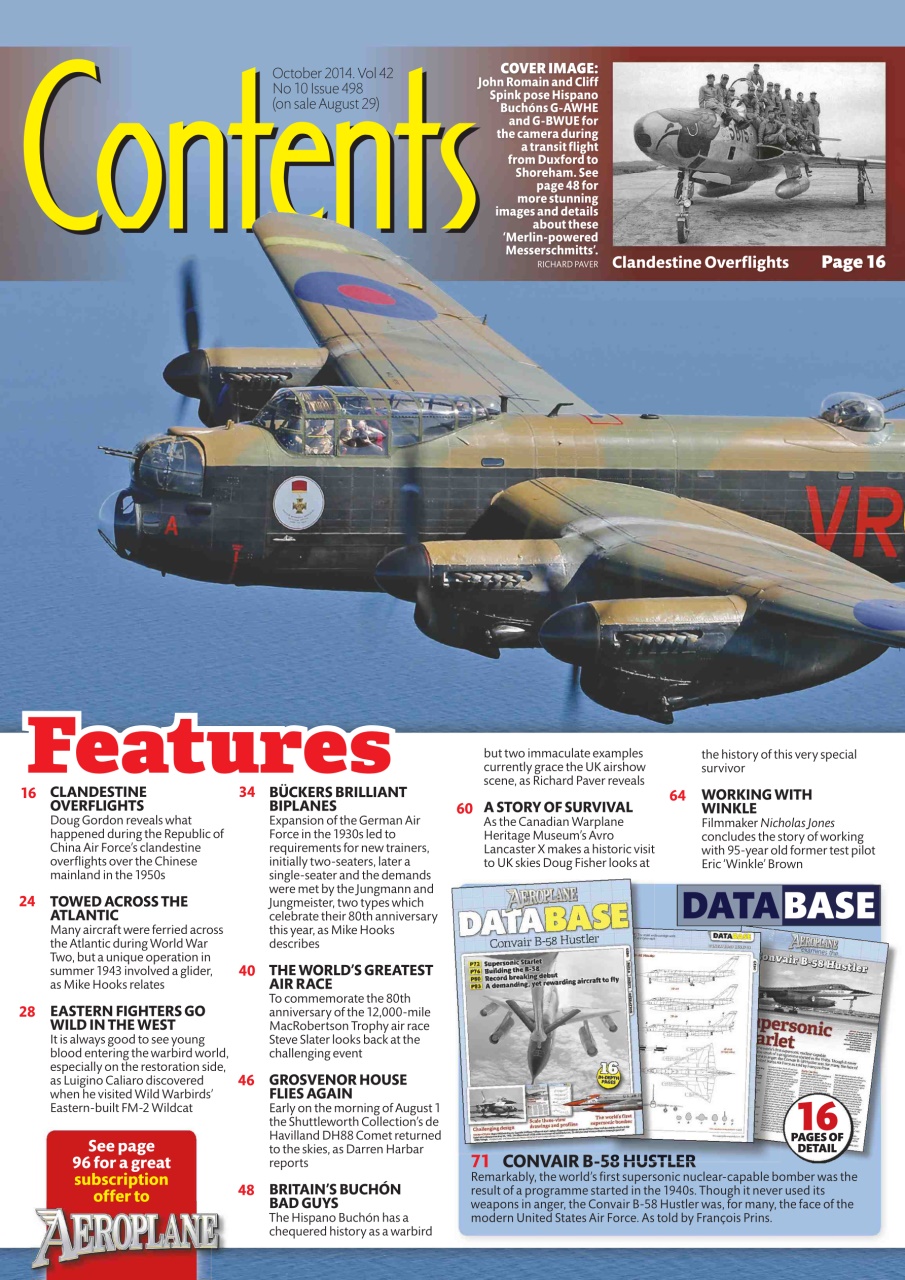 Aeroplane Preview Pages