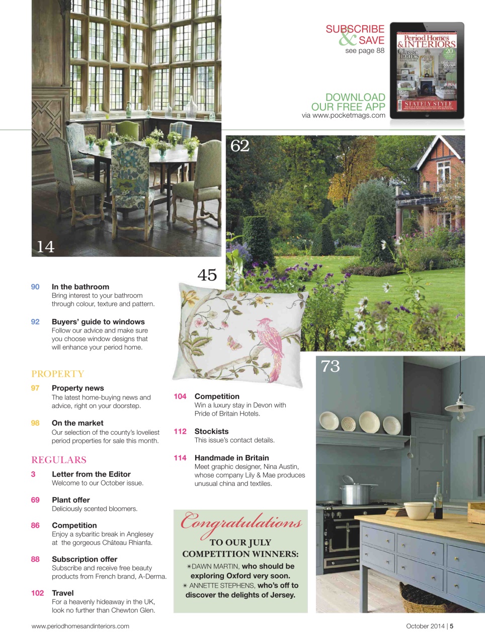 British Period Homes Preview Pages