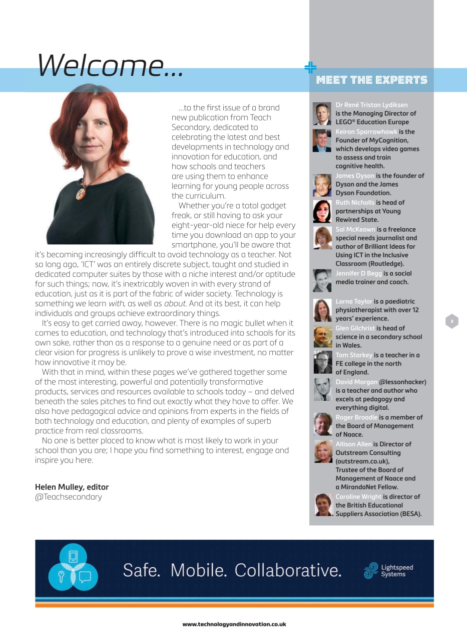 Technology and Innovation Preview Pages