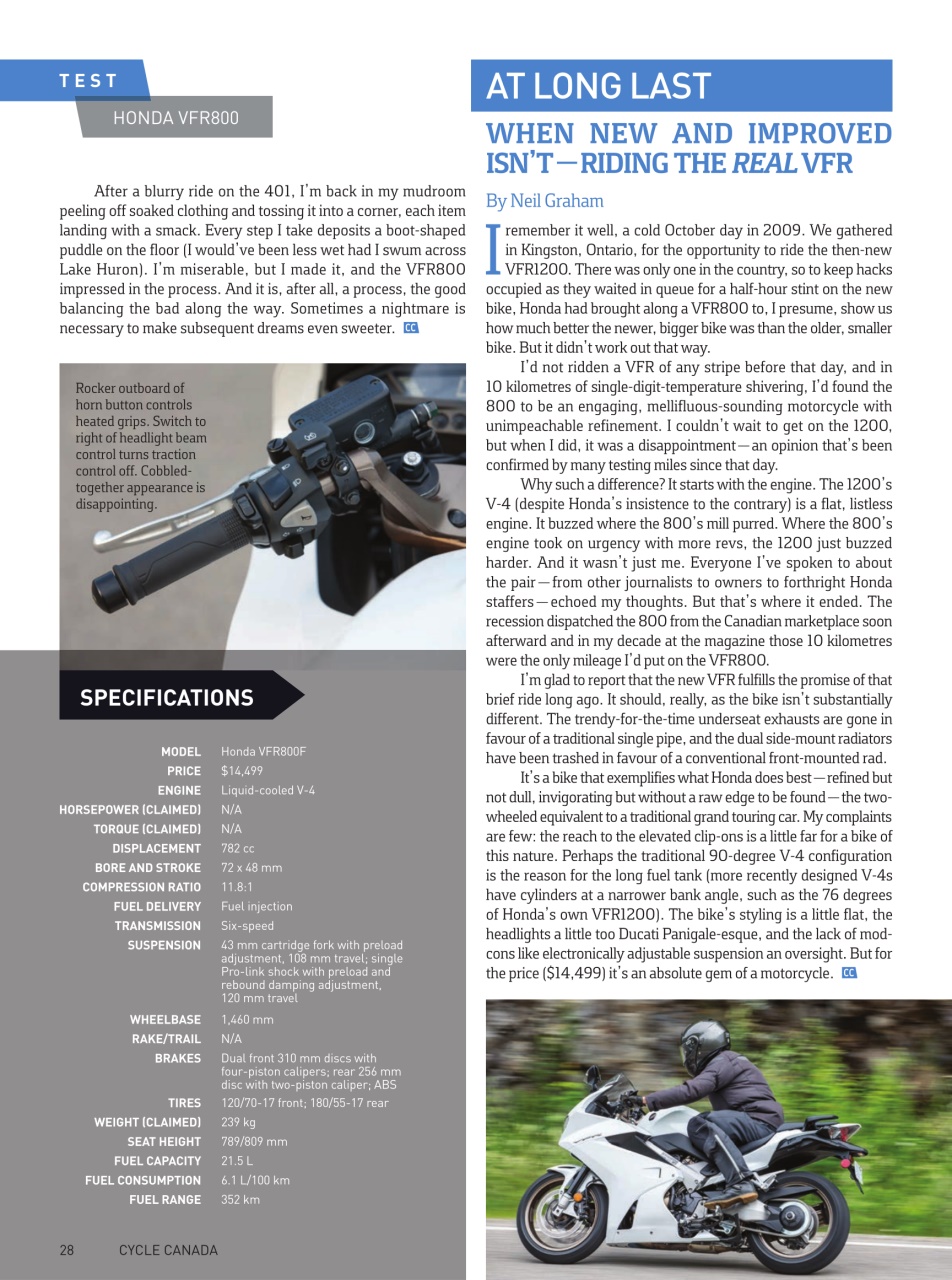 Cycle Canada Preview Pages