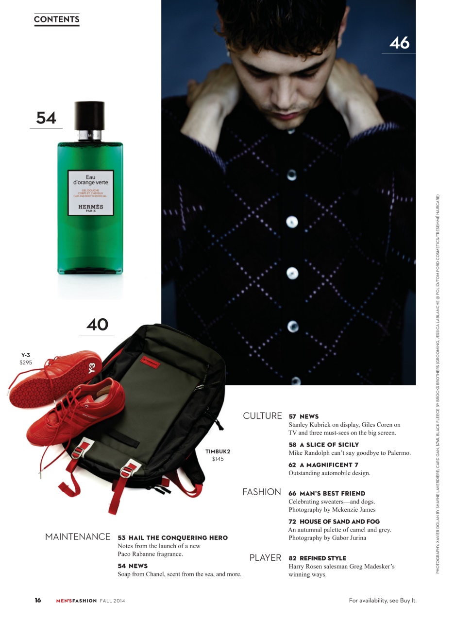 Fashion Magazine Preview Pages