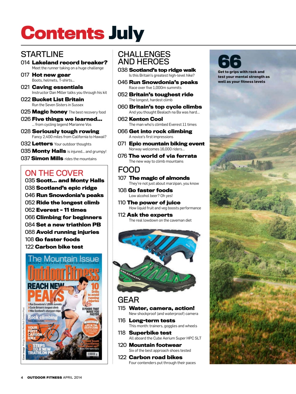 Outdoor Fitness & Adventure Preview Pages