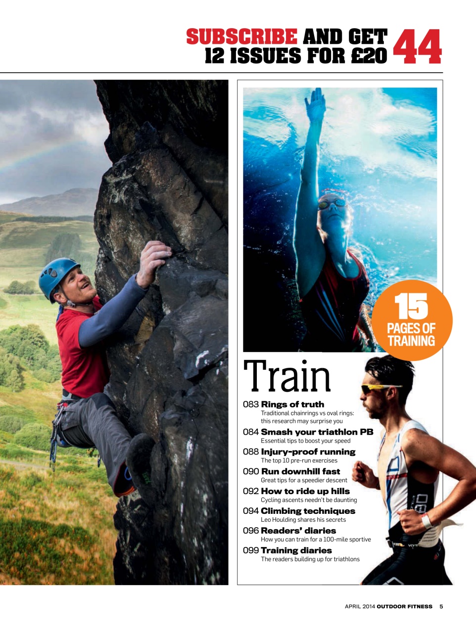 Outdoor Fitness & Adventure Preview Pages