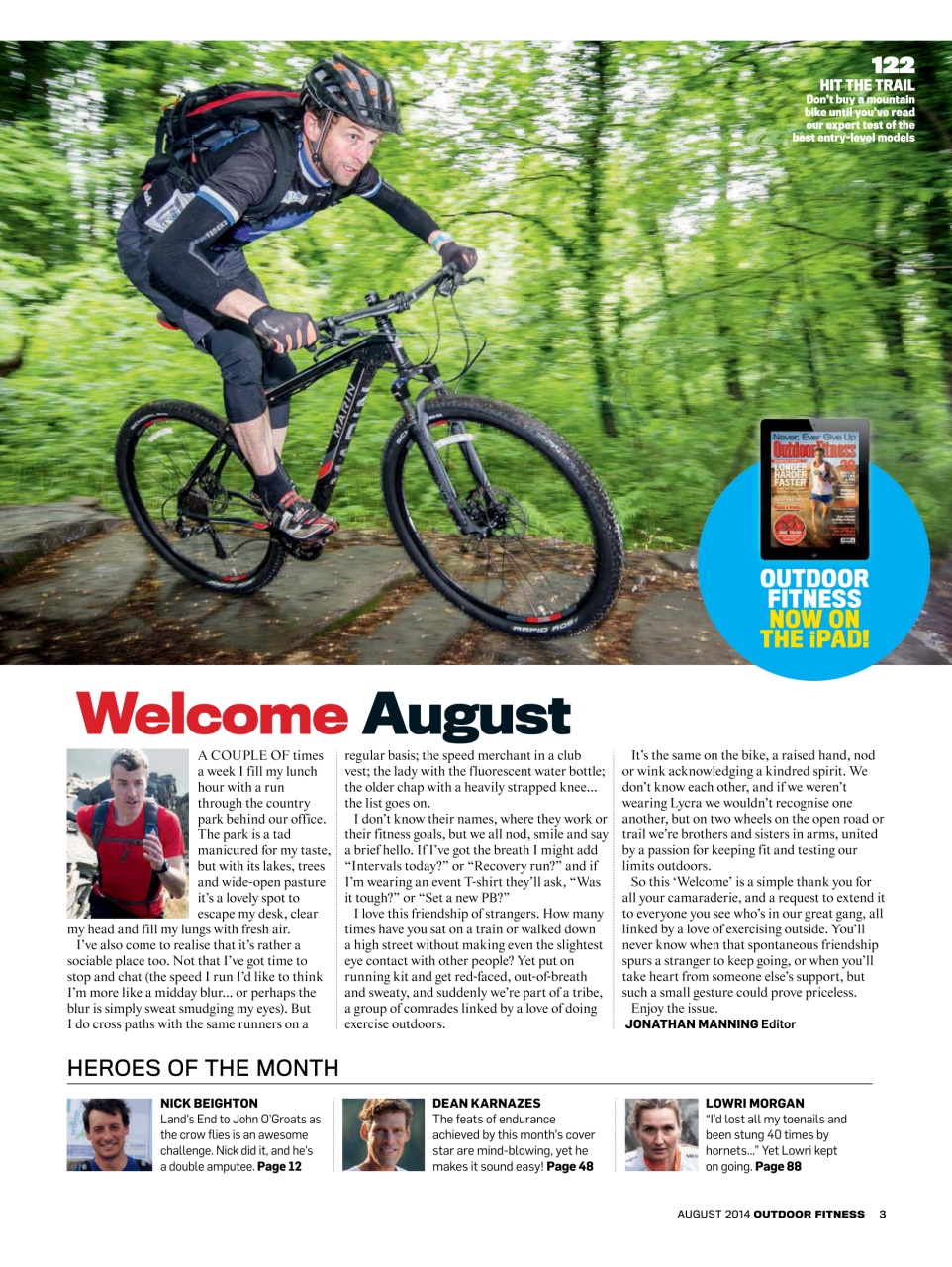 Outdoor Fitness & Adventure Preview Pages