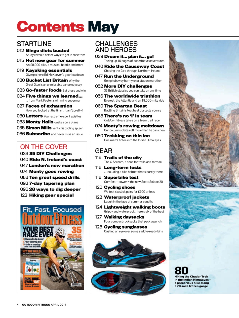 Outdoor Fitness & Adventure Preview Pages