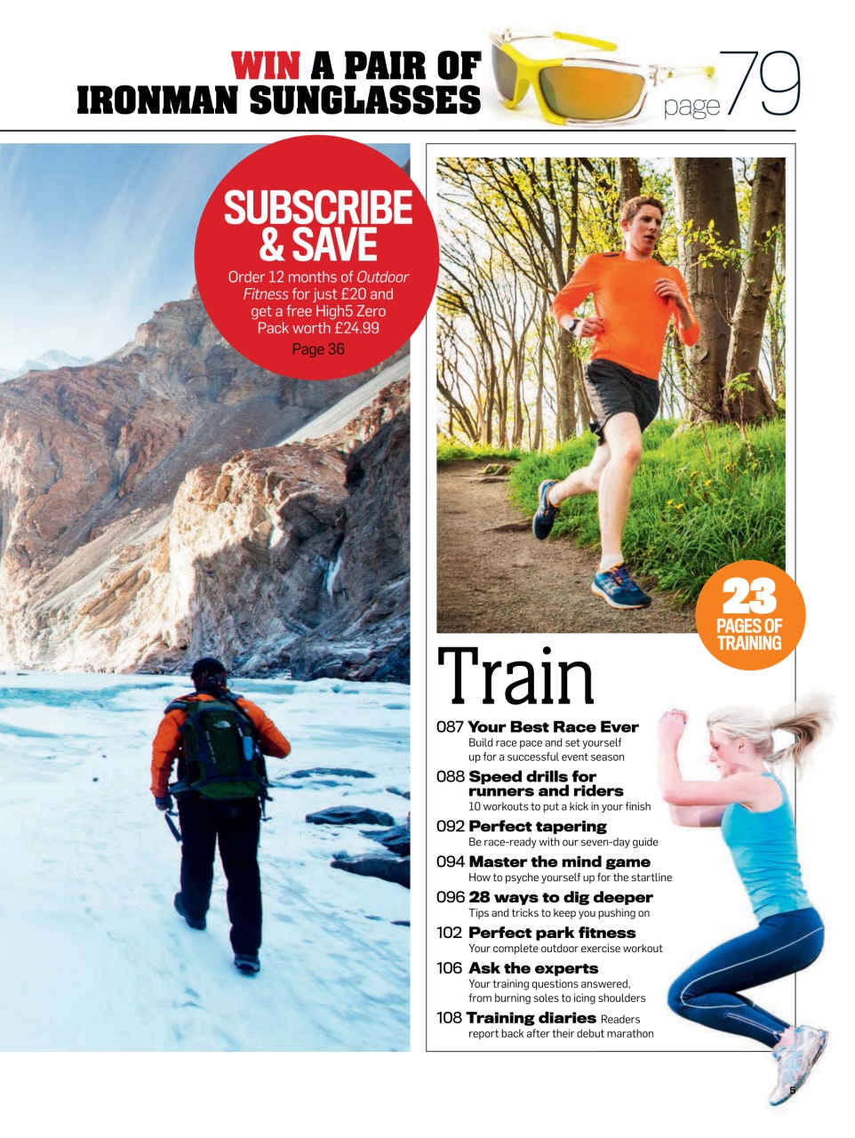 Outdoor Fitness & Adventure Preview Pages