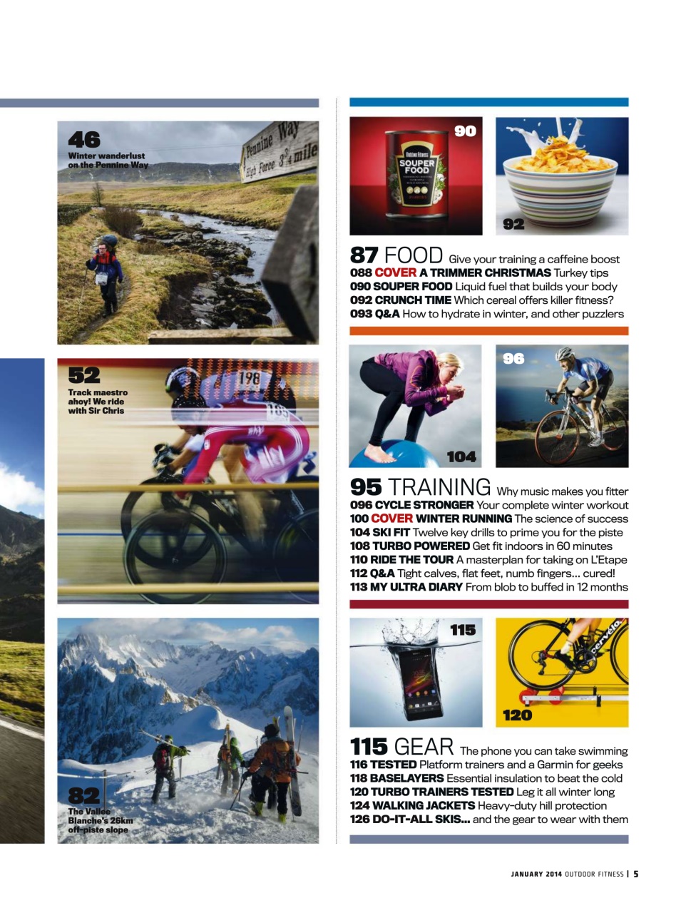 Outdoor Fitness & Adventure Preview Pages