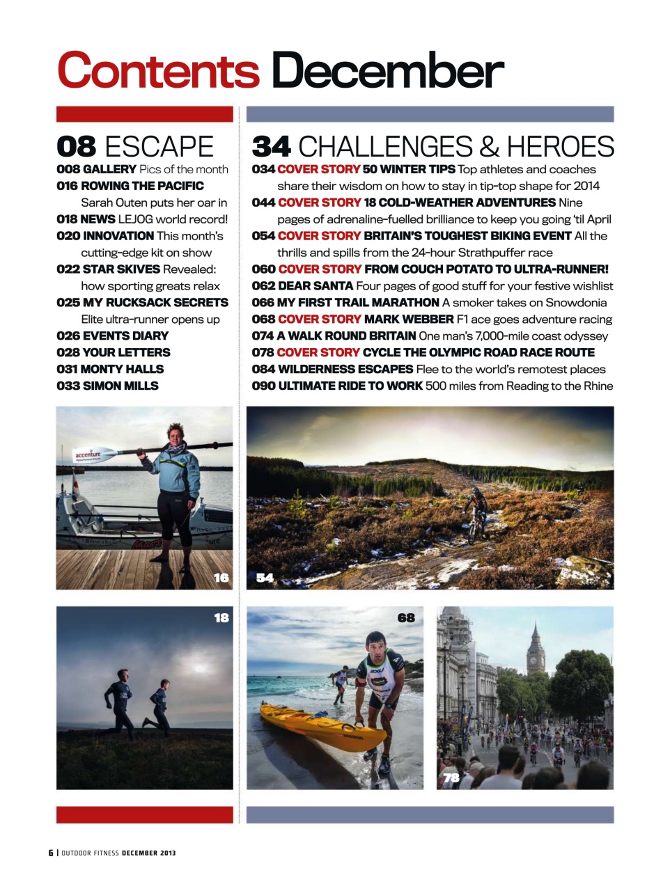 Outdoor Fitness & Adventure Preview Pages