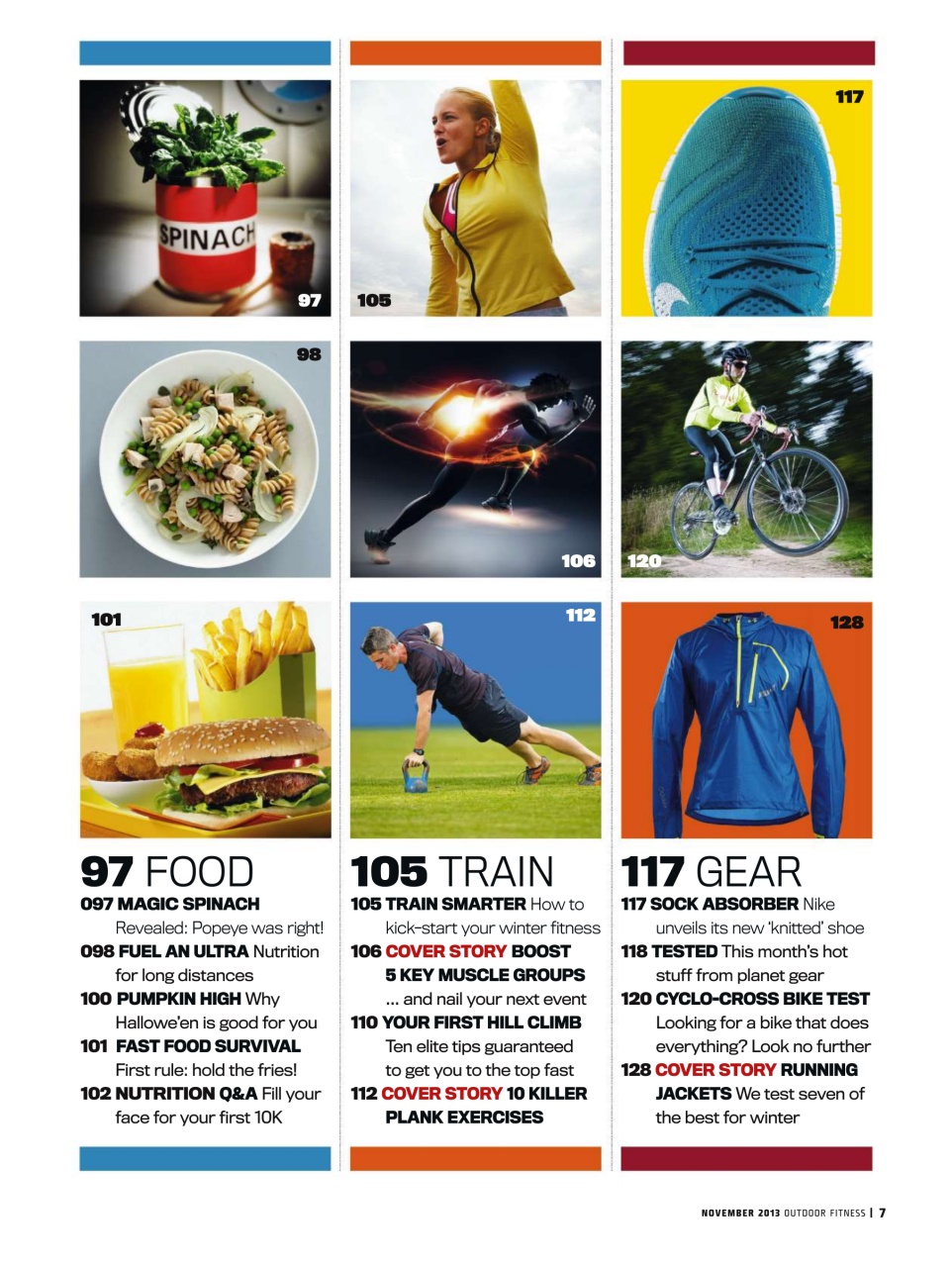 Outdoor Fitness & Adventure Preview Pages