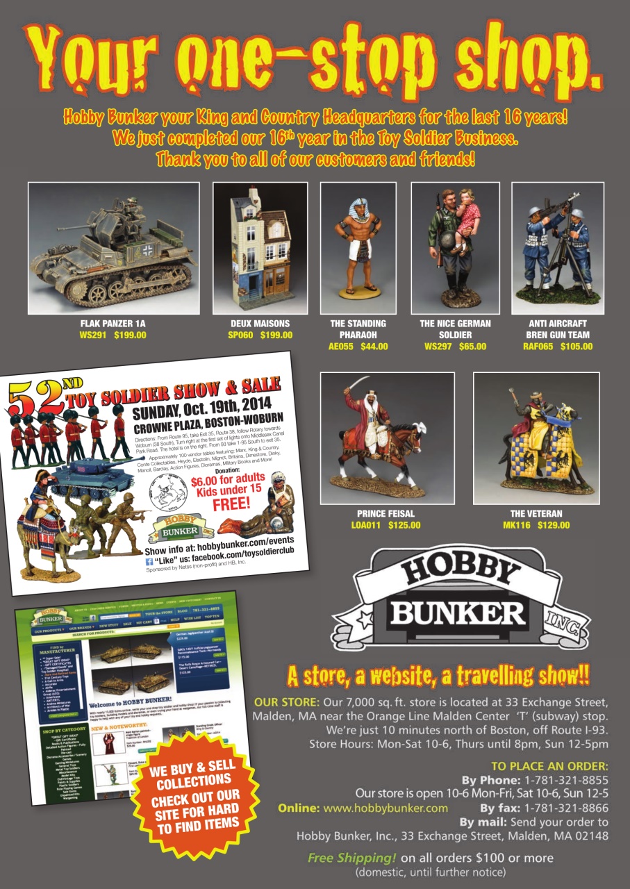 Toy Soldier & Model Figure Preview Pages