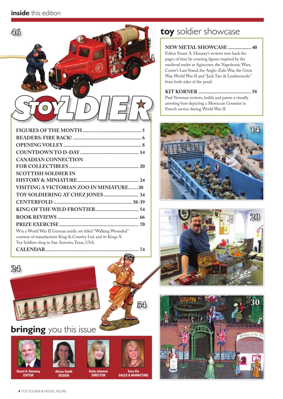 Toy Soldier & Model Figure Preview Pages