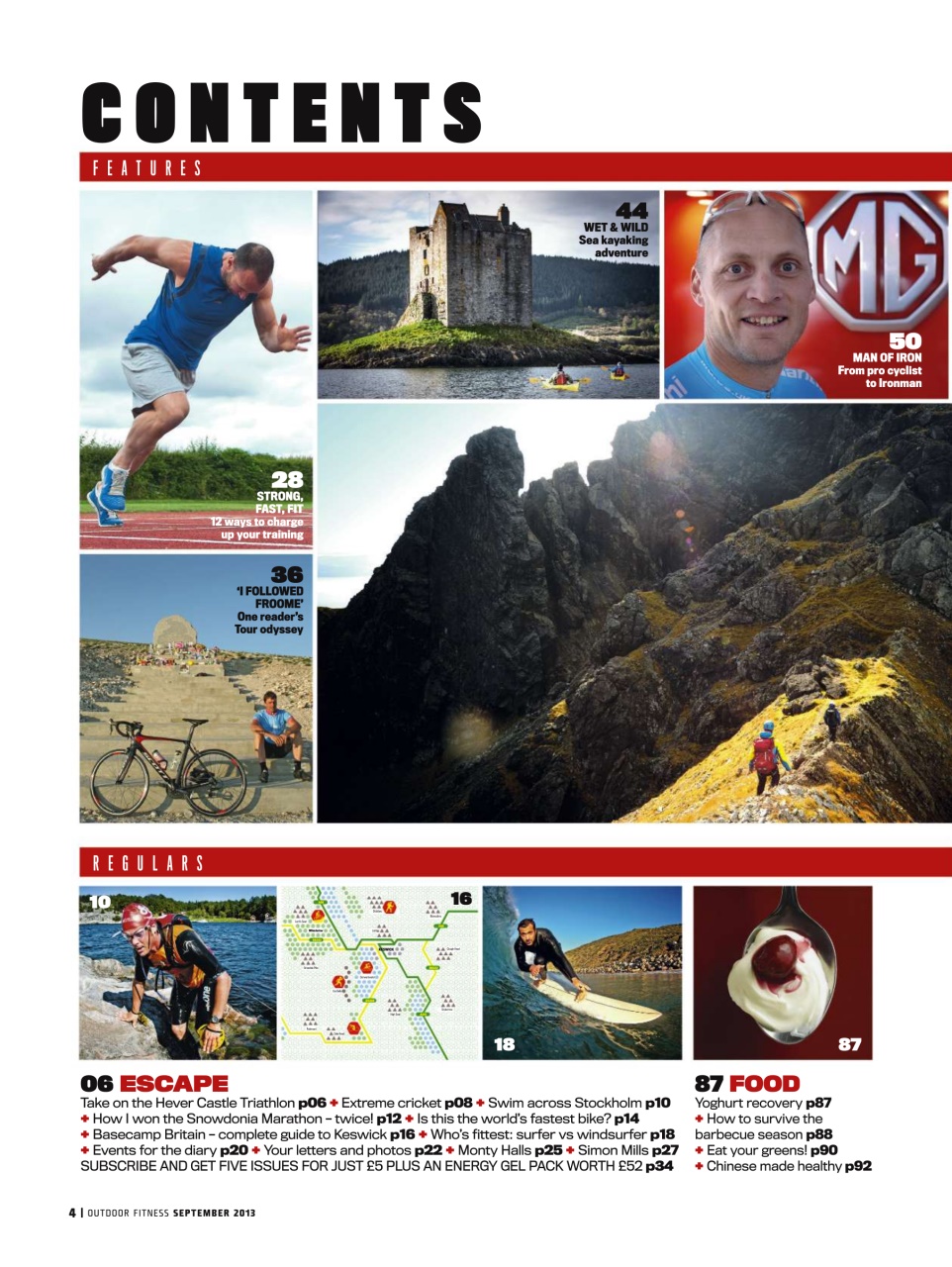 Outdoor Fitness & Adventure Preview Pages