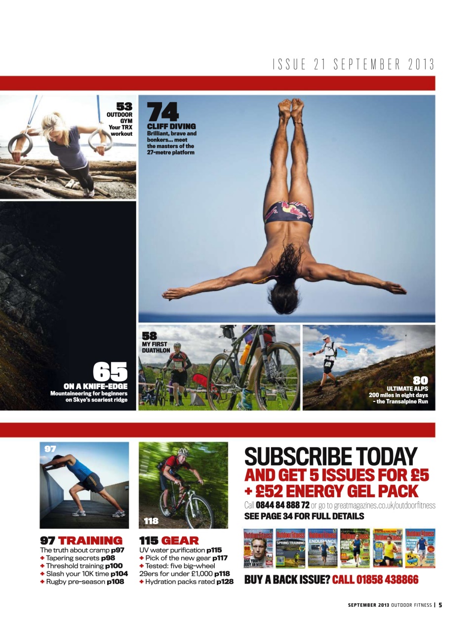Outdoor Fitness & Adventure Preview Pages