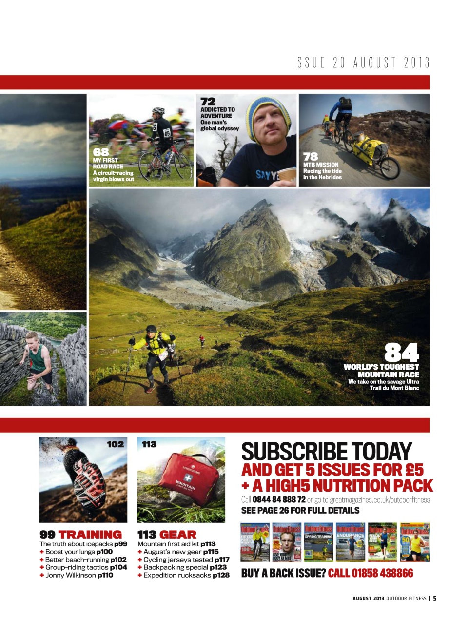 Outdoor Fitness & Adventure Preview Pages