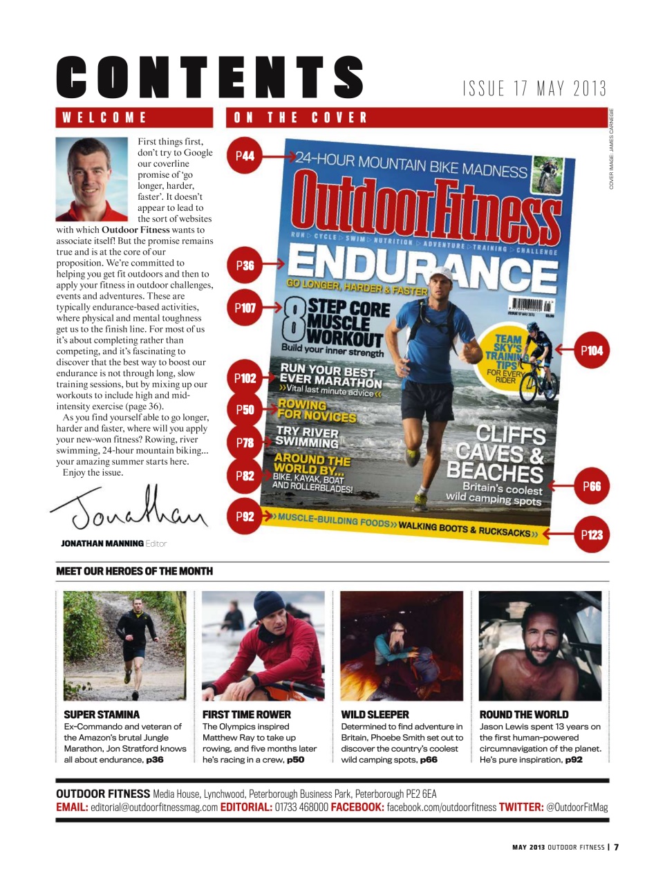 Outdoor Fitness & Adventure Preview Pages