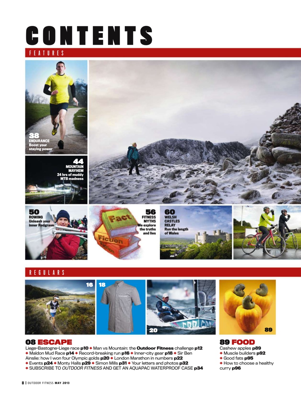 Outdoor Fitness & Adventure Preview Pages